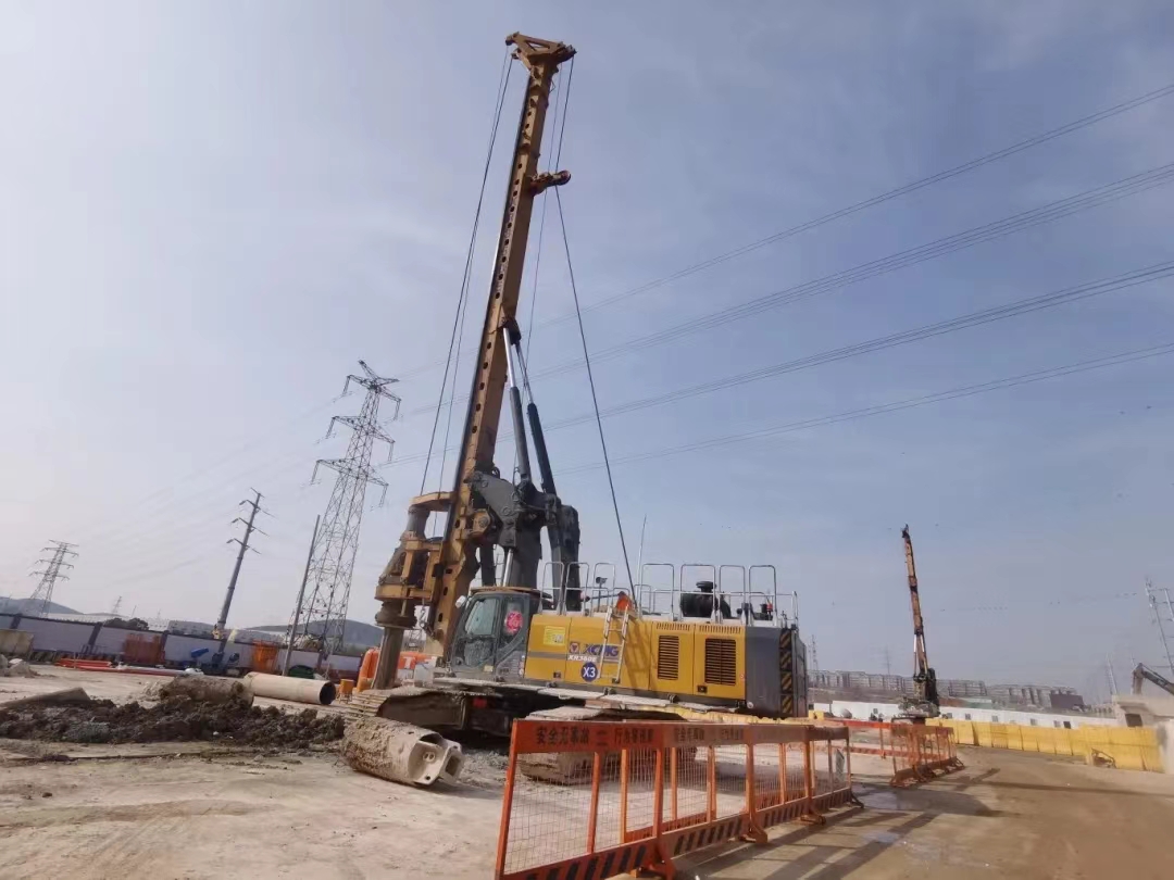 我的地盘我承包！云顶集团旋挖钻机助建徐州地铁站